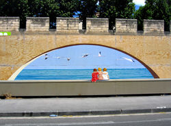 Trompe l'oeil peinture - Artiste peintre à Paris