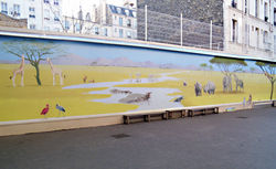 Trompe l'oeil peinture - Artiste peintre à Paris