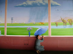 Trompe l'oeil peinture - Artiste peintre à Paris